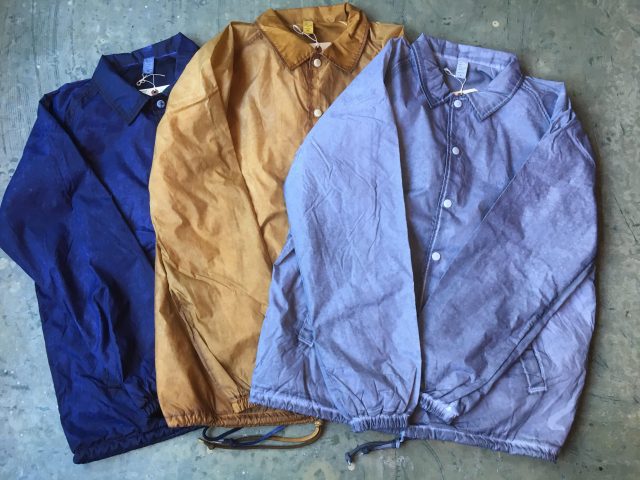 BEIMARーOIL WASH COACHES JACKETS(#WB103WSH) | アメリカアパレルの